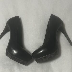 Black Platform Stiletto Pumps - Women y2k Simply Vera